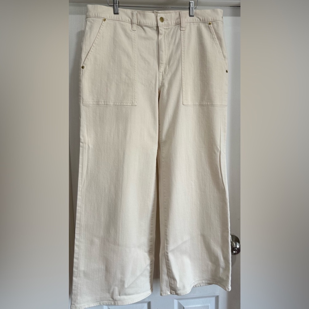 J. Crew Off-White / Cream Pants - Picture 2 of 9